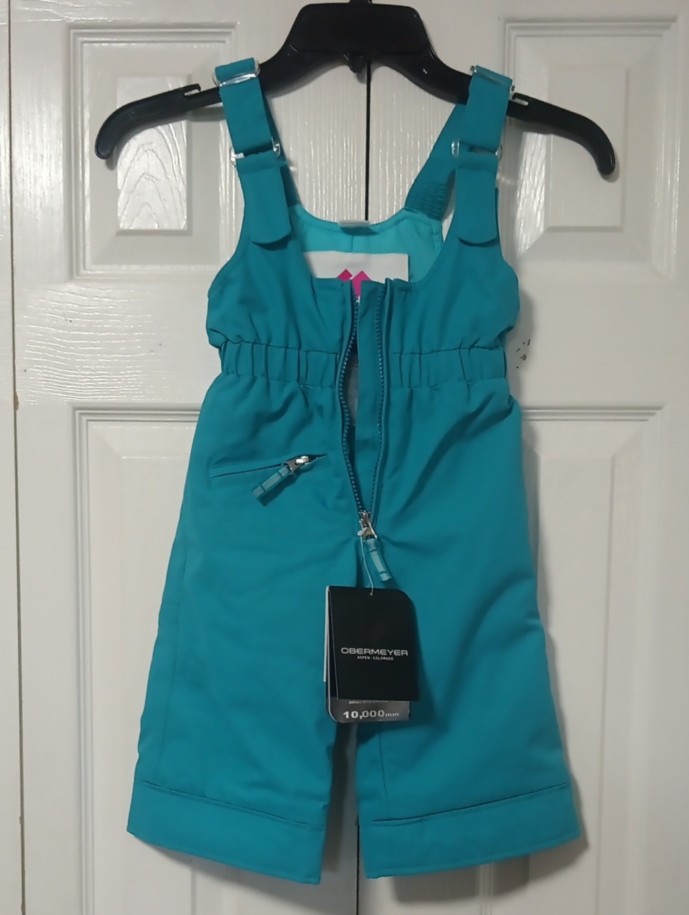 Obermeyer Aqua Blue Kids Snow Bib Overalls